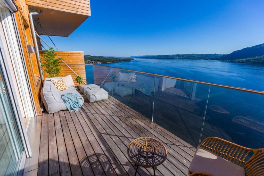 Mjossuite With Lovely View Sjusjøen Exterior foto